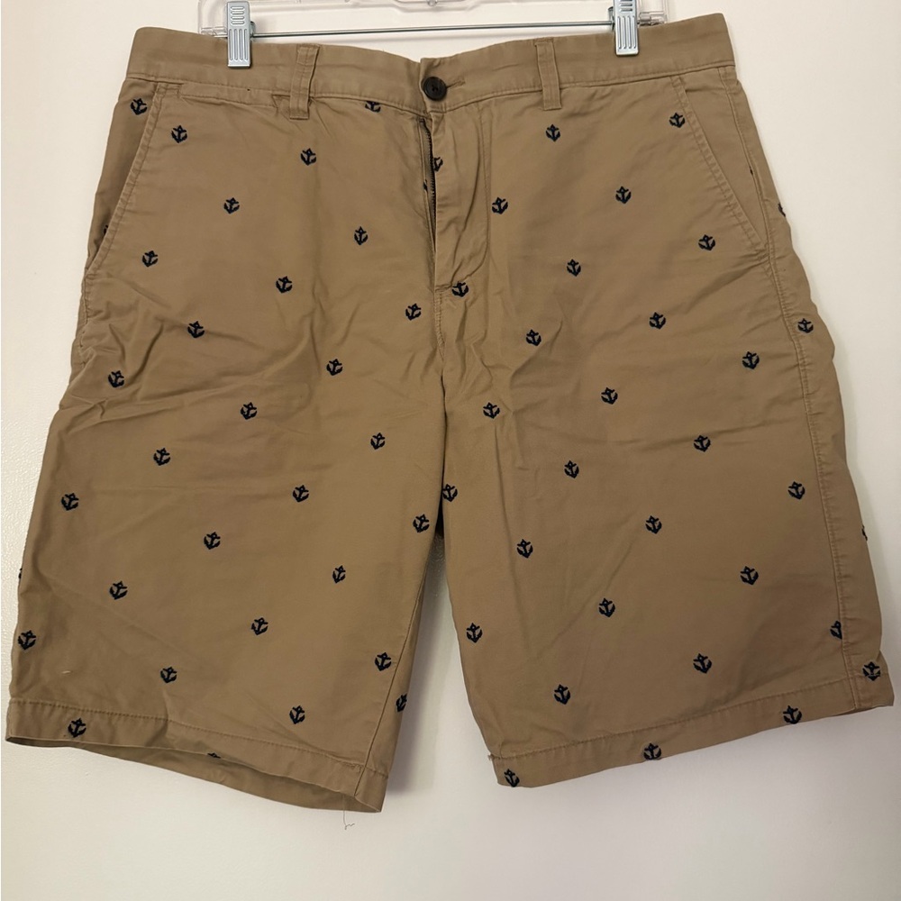 GAP Men's Brown Anchor Print Shorts
